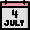 time and date,calendar,date,daily,4th of july,usa,events ok 